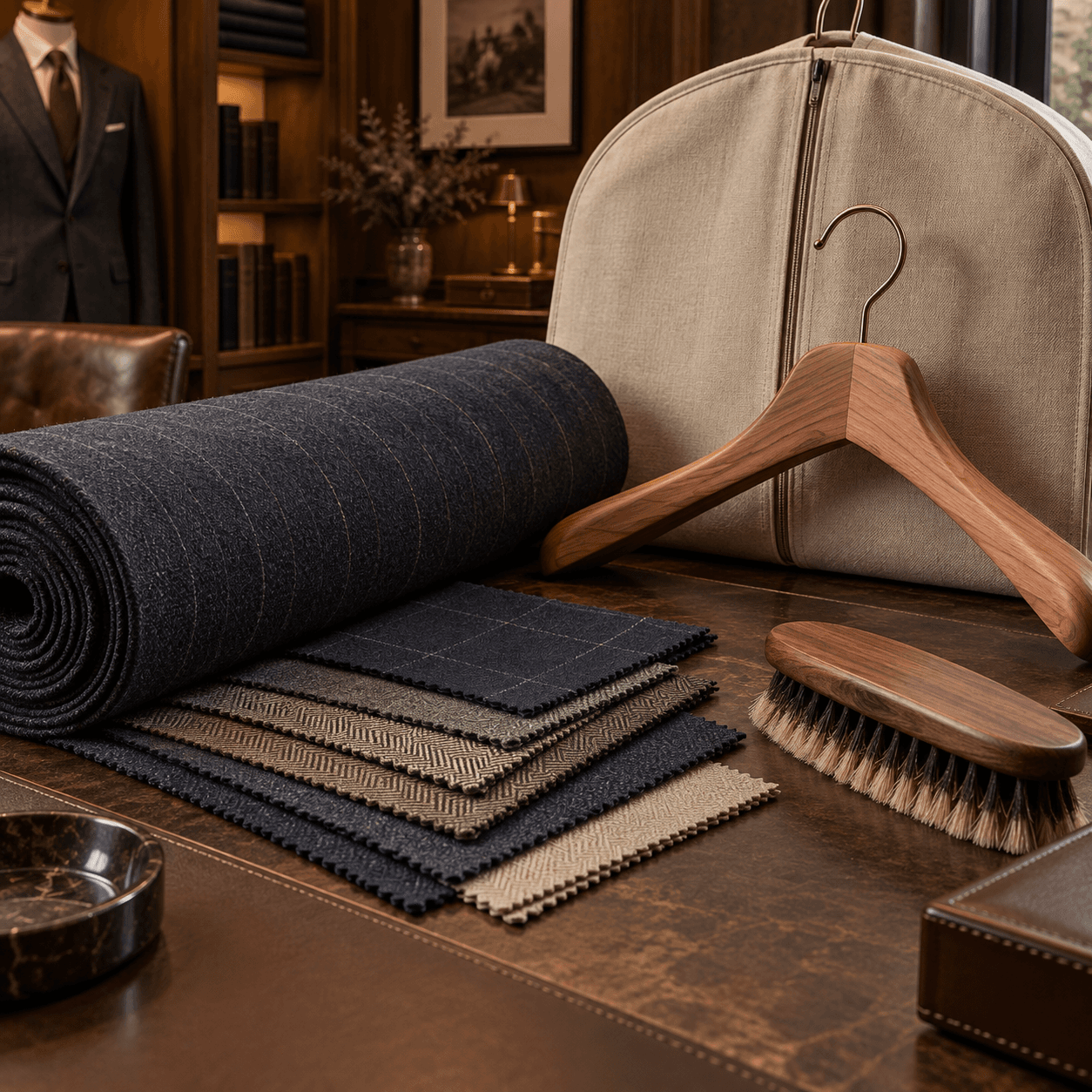 Hướng dẫn bảo quản vải vest để giữ phom và màu lâu hơn