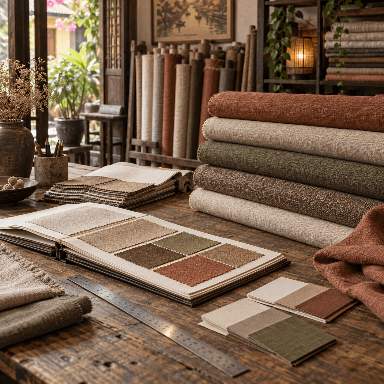 Kinh nghiệm mua vải sỉ cho nhà may và thương hiệu thời trang