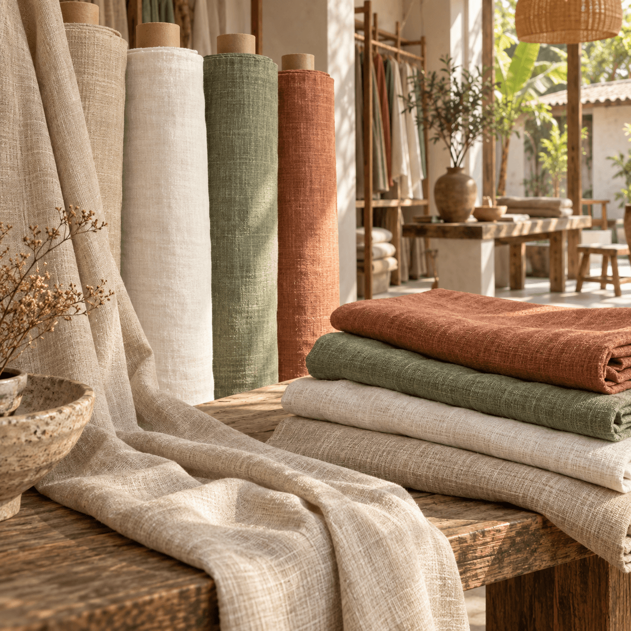 Vì sao linen luôn được yêu thích trong mùa hè?